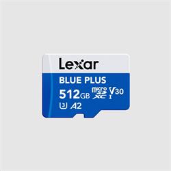 Lexar paměťová karta microSD 512GB BLUE PLUS microSDXC UHS-I až 170MB/s