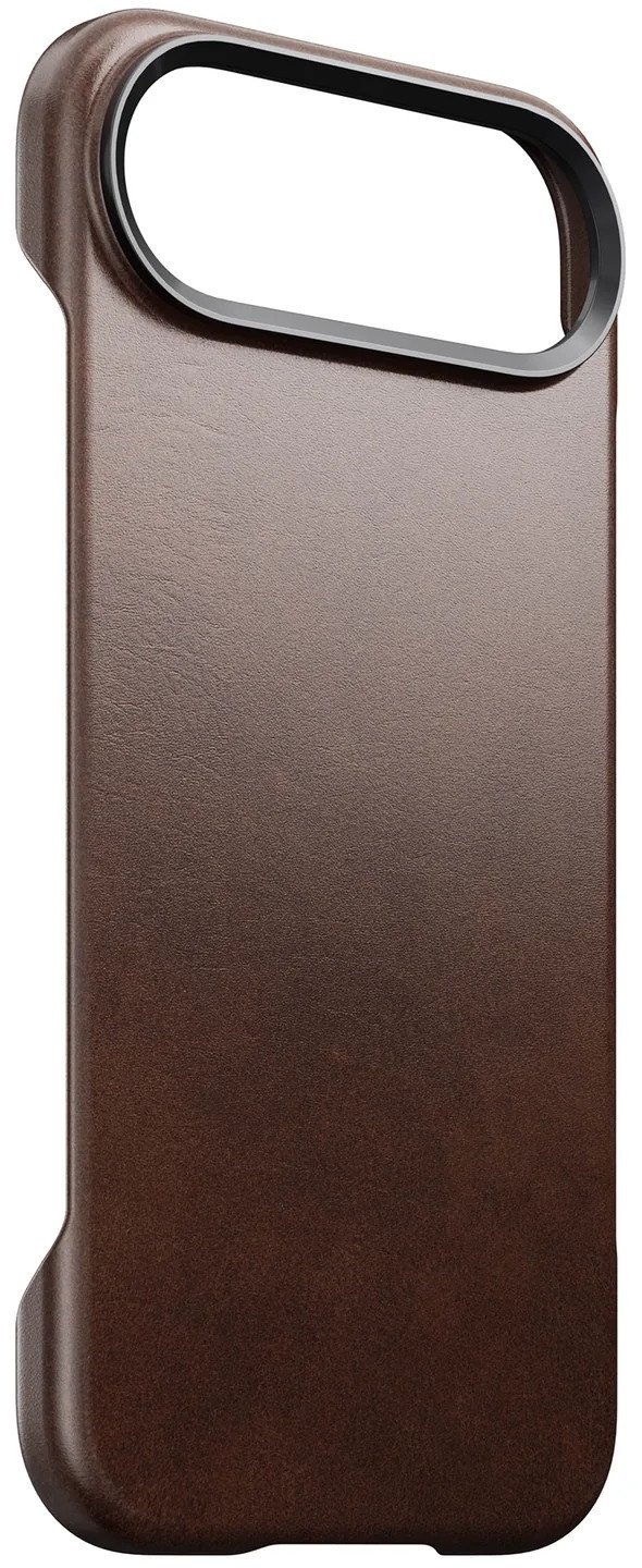 Nomad Kožené pouzdro Traditional, rustikálně hnědé (Horween) - iPhone Air