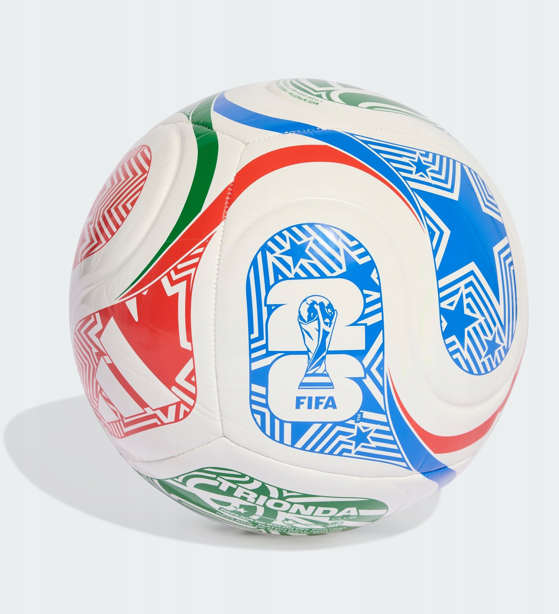 Adidas Míč TRIONDA Club World Cup JD8028