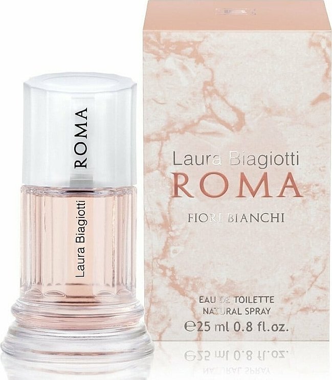 Alkotest LAURA BIAGIOTTI Roma Fiori Bianchi EDT sprej 100ml