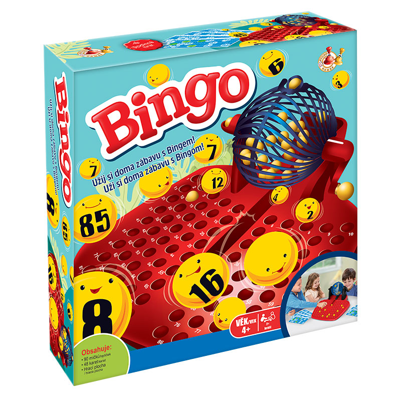 STUDO GAMES - Bingo červené