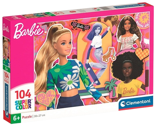 Clementoni - Puzzle 104 Barbie