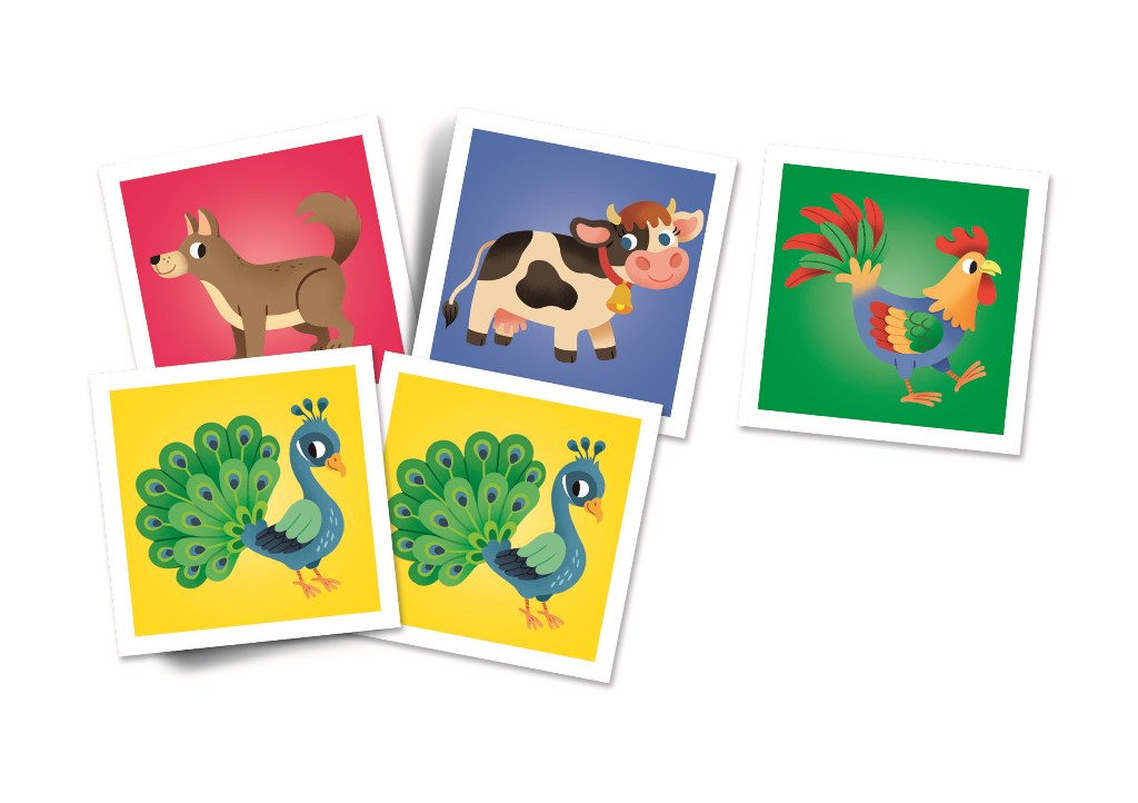 Clementoni - Pexeso Zvířatka z farmy