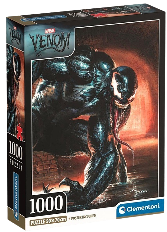 Clementoni - Puzzle 1000 Marvel Venom