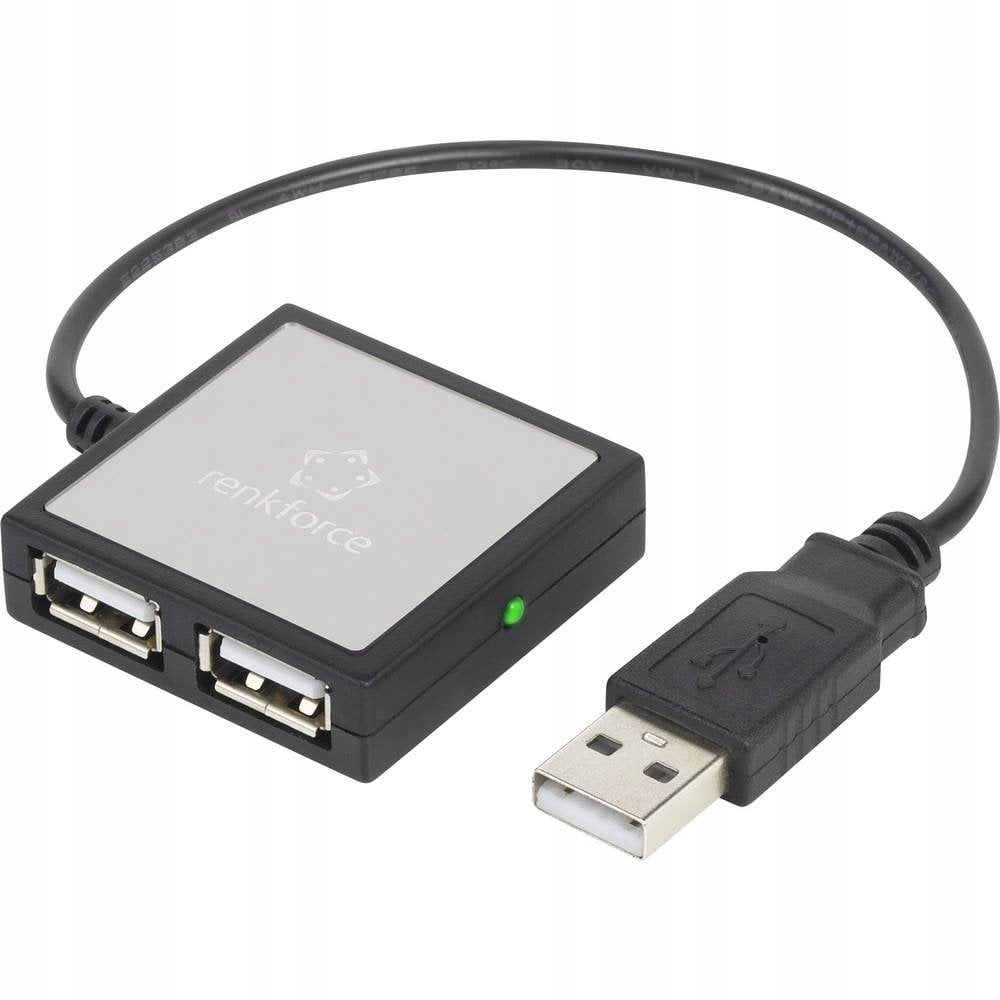 Renkforce 4portový USB 2.0-hub Solv