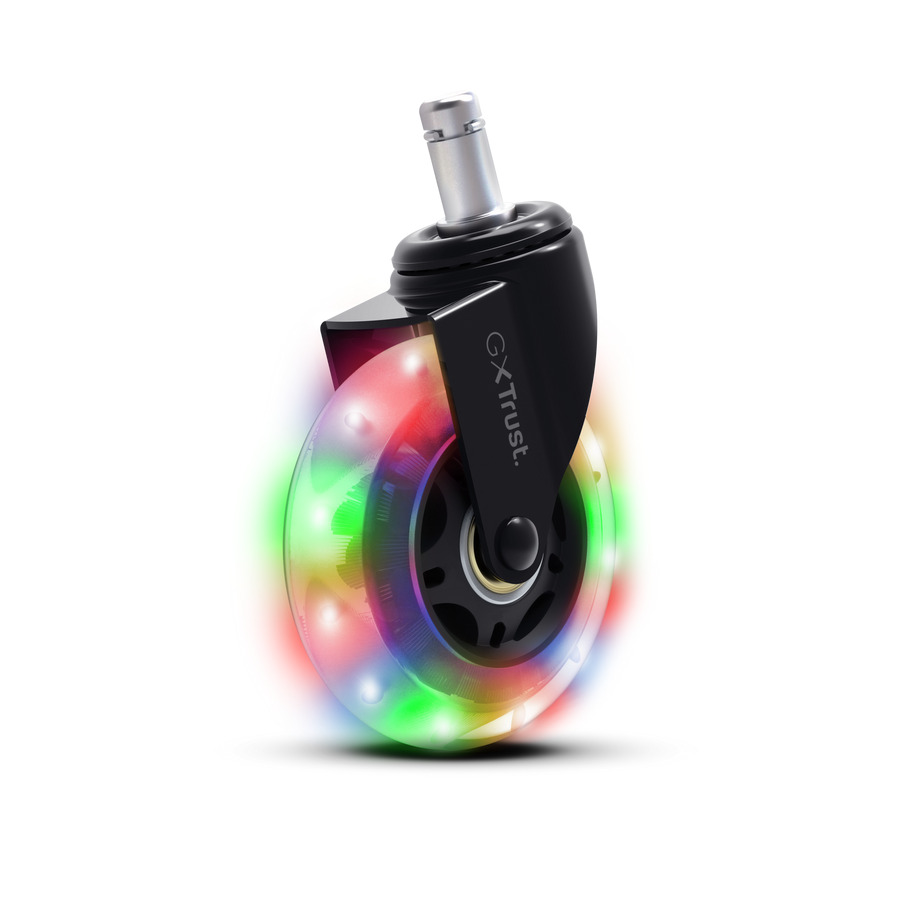 TRUST GXT701 LED GEL CHAIR WHEELS