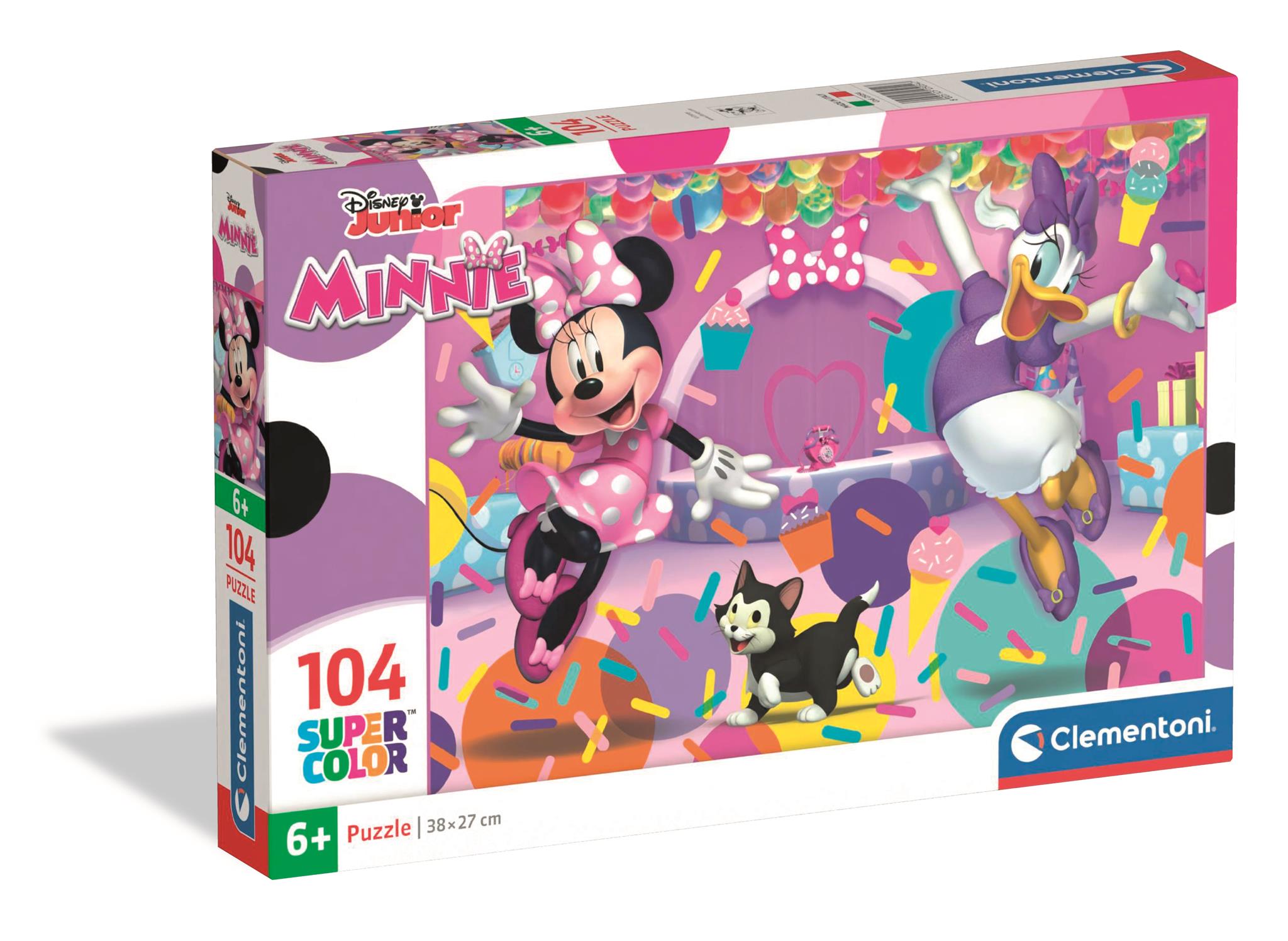 Clementoni - Puzzle 104 Disney Minnie