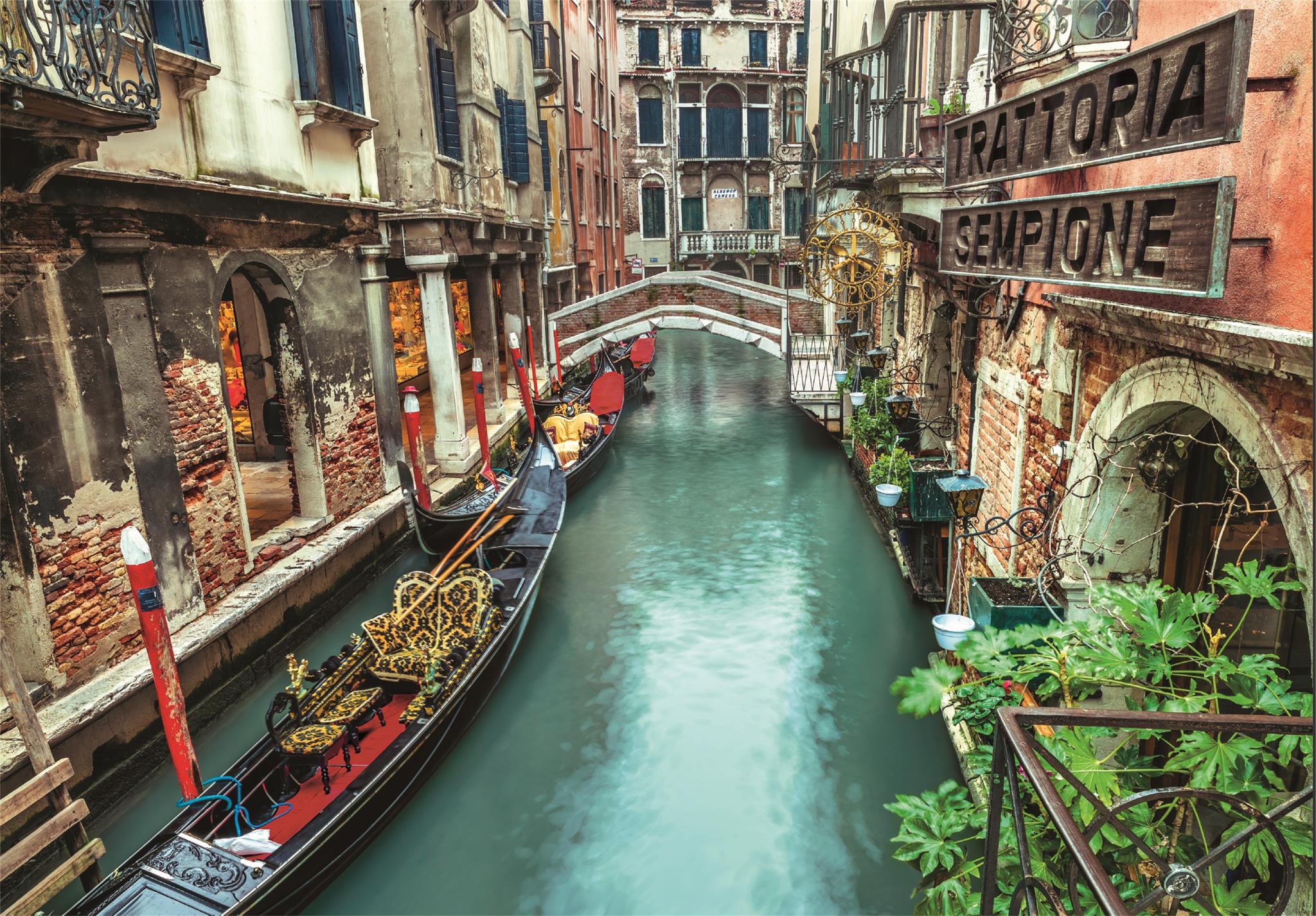 Clementoni - Puzzle 1000 Benátský kanál