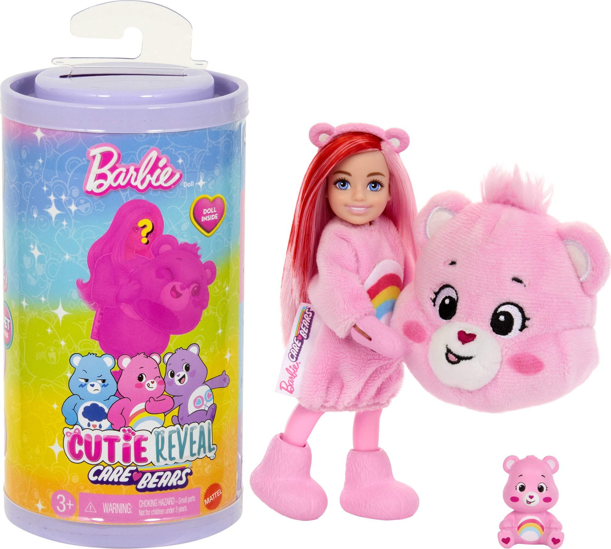 Mattel Panenka Barbie Chelsea Cutie Reveal Care Bears