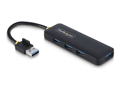 StarTech.com 4-Port USB-A Hub, 5Gbps, Bus Powered, Small Travel Mini Hub - Rozbocovac - 4 x USB 3.2 Gen 1 - desktop