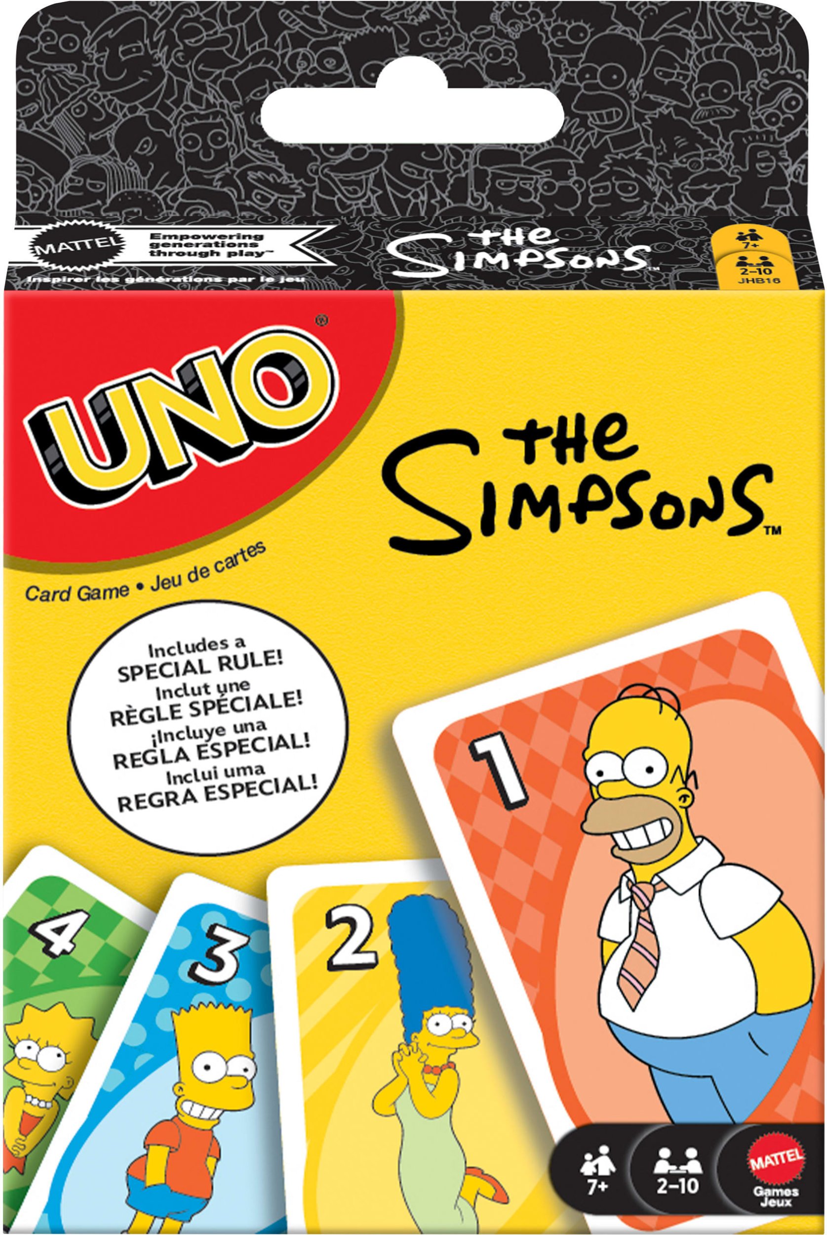 Mattel Hra Simpsonovi UNO