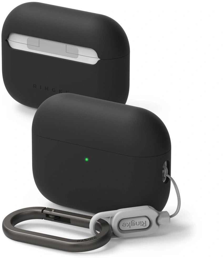 Ringke Silikonový kryt pro Apple AirPods Pro 3, černý