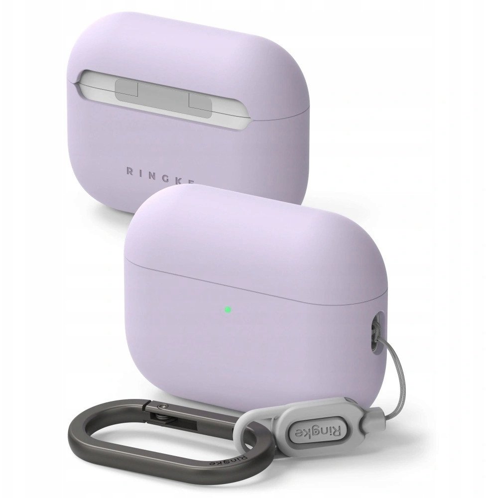 Ringke Silikonový kryt pro Apple AirPods Pro 3 ve světle fialové barvě