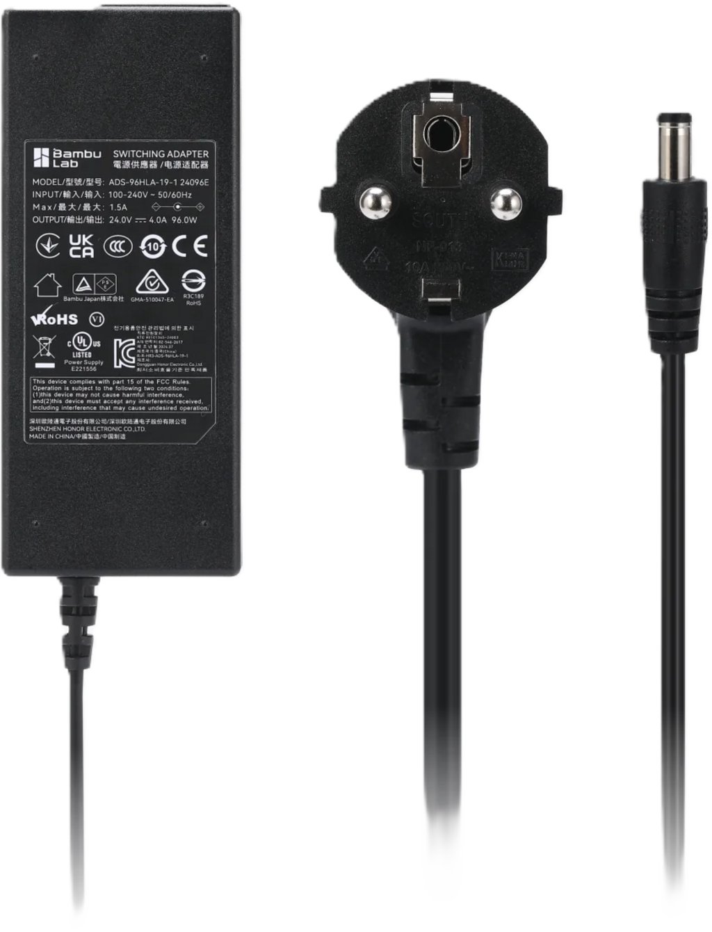 BambuLab Spínaný napájecí zdroj 24V/4A pro systém AMS 2 Pro Bambu Lab