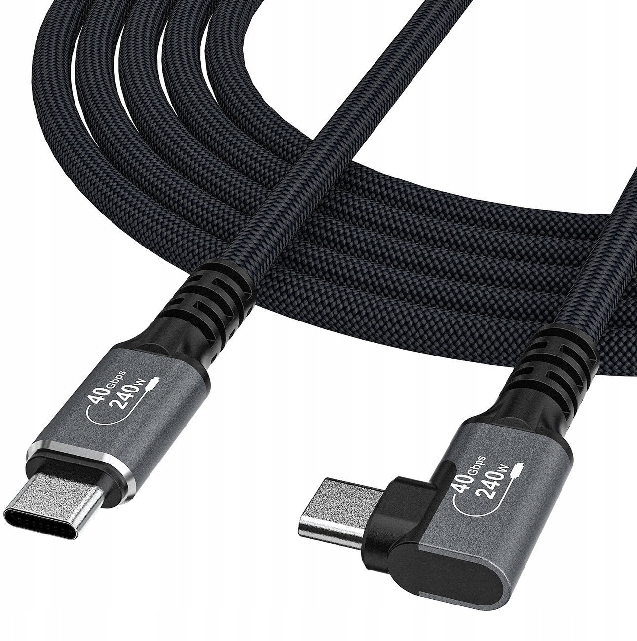 Wozinsky USB-C - USB-C kabel 1 m černý (5907769376696)