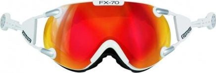 Casco Lyžařské brýle FX-70 Carbonic, bílo-oranžové, velikost L