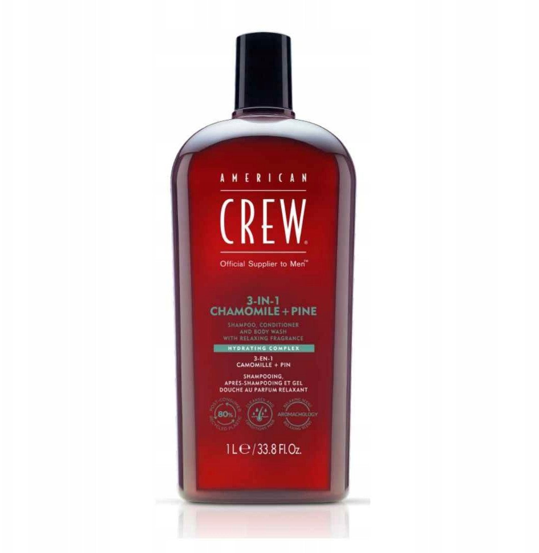 American Crew 3v1 Heřmánek + Borovice 1000 ml