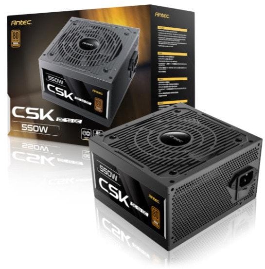 Antec Netzteil CSK 550 DC EC 80+B 550W maloobchodní
