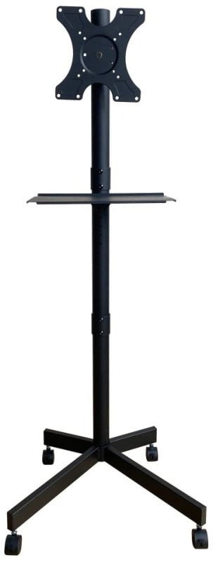 Techly Mobilní TV stojan s vozíkem pro TV 32-60 až 40 kg nastavitelná AV police