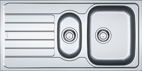 Franke Dřez 1,5-dřez s odkapávačem Spark SKX 651 Nerezová ocel hedvábná (101.0497.695)