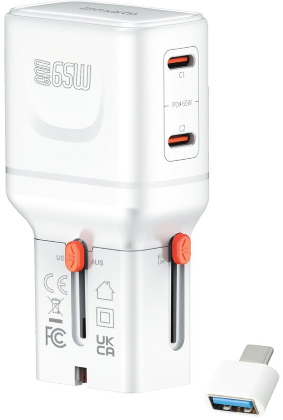 4smarts Weltreiseadapter Nomad Pocket 65W, bílý