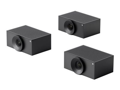 Huddly Crew - Kit - konferenční kamera - barevný - 20,3 MP - 1920 x 1080 - 1080p, 720p - USB 3.0 - s Ethernet switch, USB adaptér (balení 3)