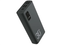 WG - Power Bank 30000 mAh, USB-C PD 20W, černá