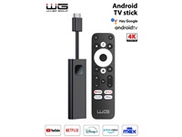 WG - WG Smart TV Stick 4K s Androidem, černá