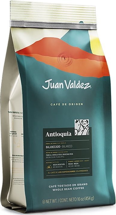 Juan Valdez Zrnková káva Juan Valdez Cafe de Origen Antioquia 454 g