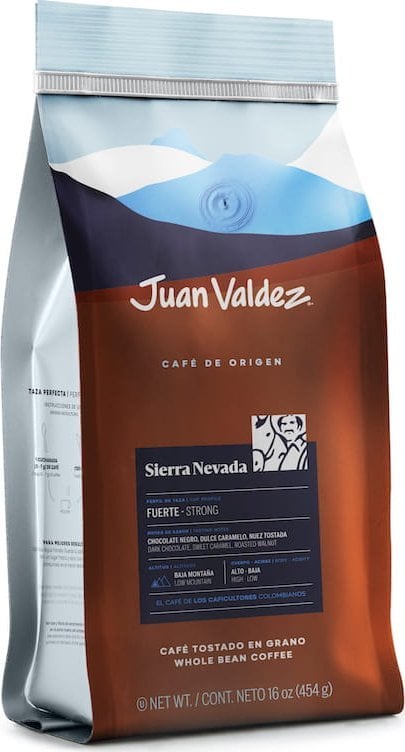 Juan Valdez Zrnková káva Juan Valdez Cafe de Origen Sierra Nevada 454 g