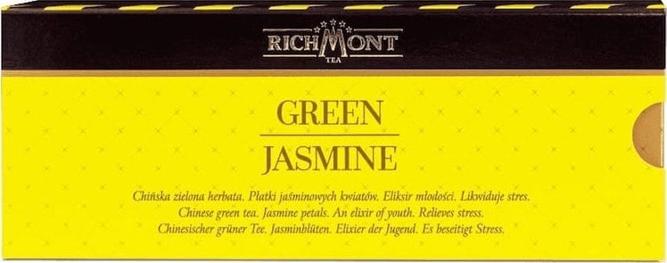 Richmont Tea Richmont Green Jasmine 12x4g - přírodní tradiční jasmínový čaj