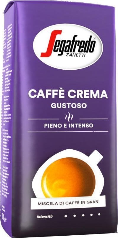 Segafredo Caffe Crema Gustoso zrnková káva 1 kg