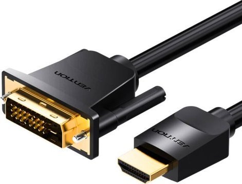 Vention Kabel HDMI na DVI 3m Vention ABFBI (černý)