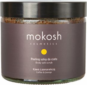 Mokosh Cosmetics tělový peeling s příchutí kávy a pomeranče 300g