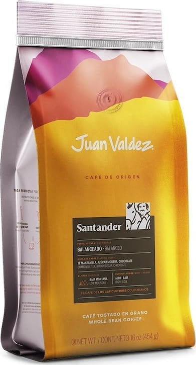 Juan Valdez kávová zrna Juan Valdez Cafe de Origen Santander 454 g