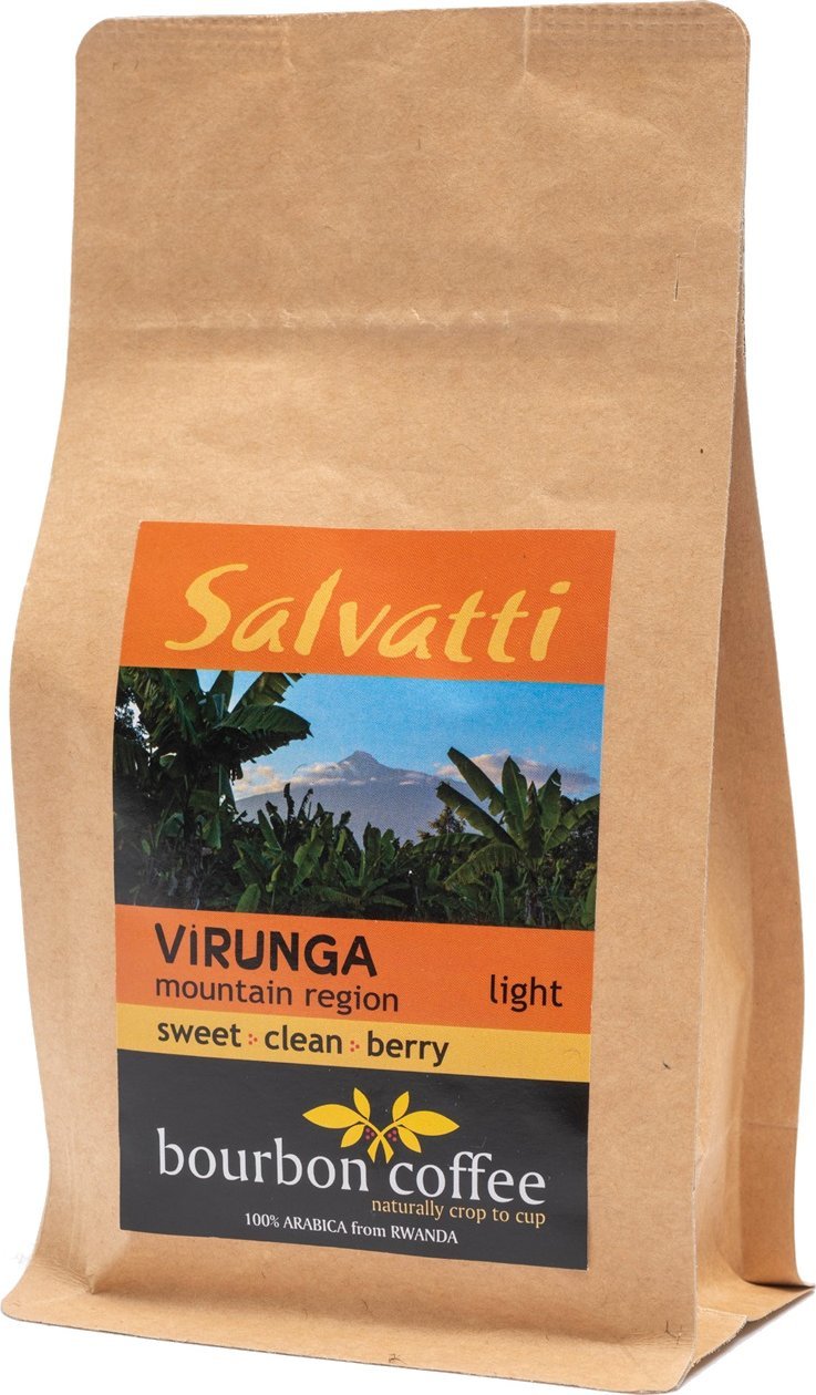 Salvatti Virunga zrnková káva 250g