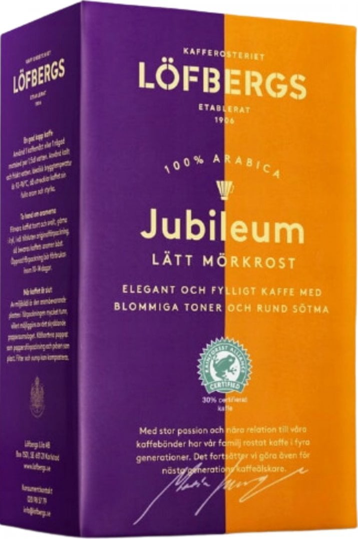 Lofbergs Jubileum mletá káva 500 g