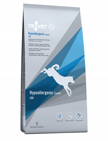TROVET Hypoallergenic LRD Lamb - suché krmivo pro psy - 3kg