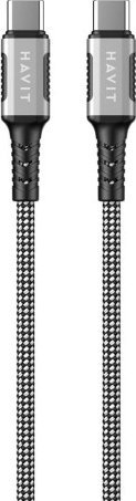 Havit magnetické Kabel USB Type C 1 m black C CB6297
