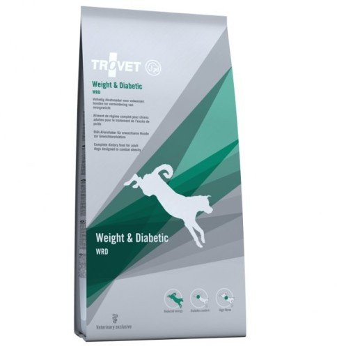 TROVET Weight & Diabetic WRD Chicken - suché krmivo pro psy - 3kg