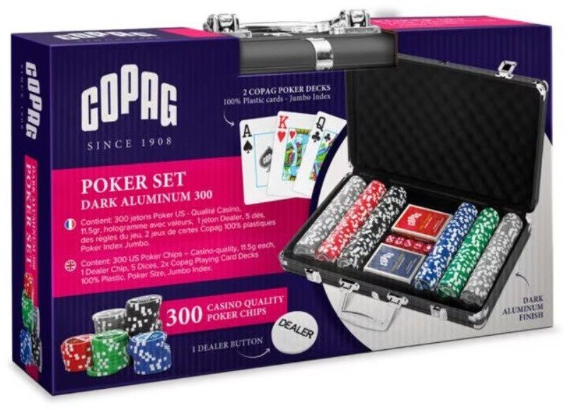 Cartamundi Pokerové žetony 300 kusů