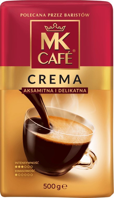 MK Cafe Mletá káva MK Cafe Crema Pražená mletá káva 500 g