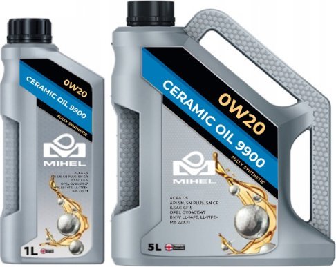 Total MIHEL KERAMICKÝ OLEJ 9900 0W20 1L.