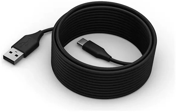 Lenovo Kabel USB-A - USB-C 5 m černý (40CLSCCB01)