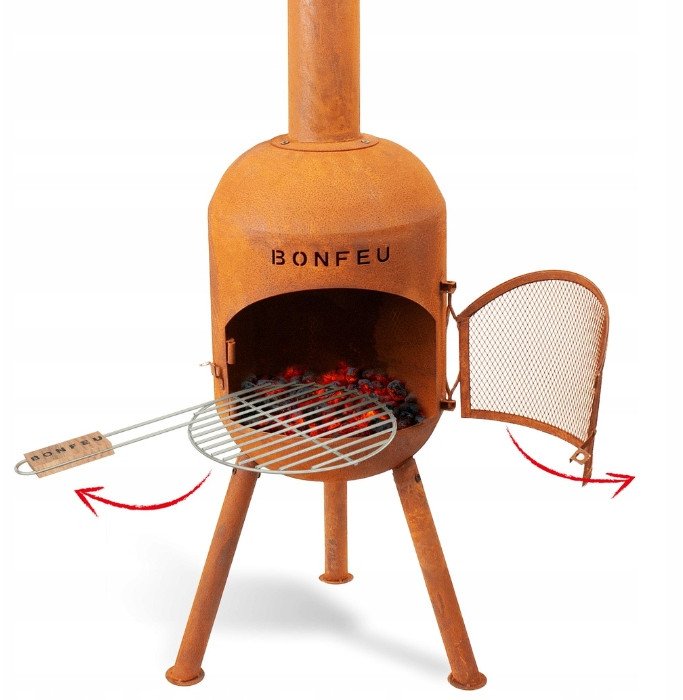 Rojaplast Zahradní krb Bonfeu Bonsolo Rusty