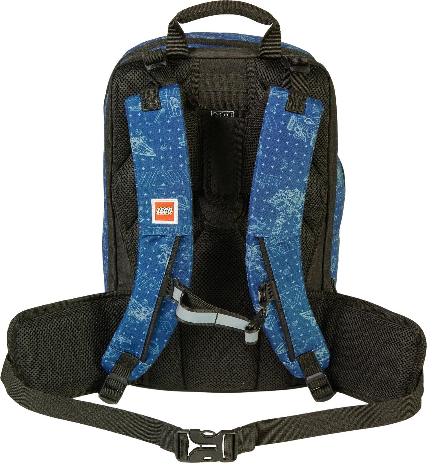 LEGO Školní batoh City Petersen 20209-2505 Modrý Jedna velikost