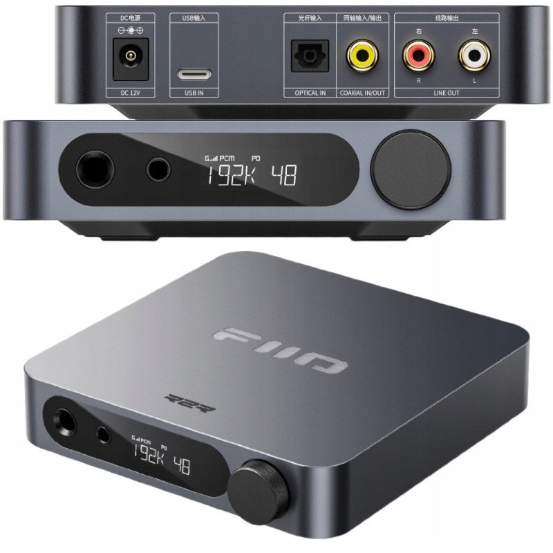 FiiO K11 R2R - Titanium Limited Edition - Stolní sluchátkový zesilovač s DAC