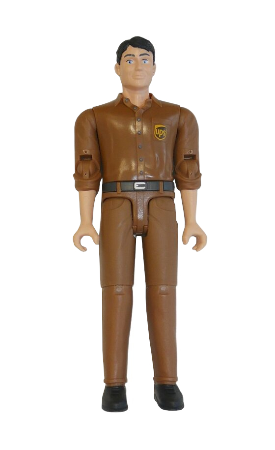 Bruder BWORLD Figurka řidič UPS
