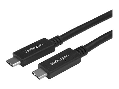 StarTech USB-C – USB-C kábel USB 2 m čierny (USB315CC2M)