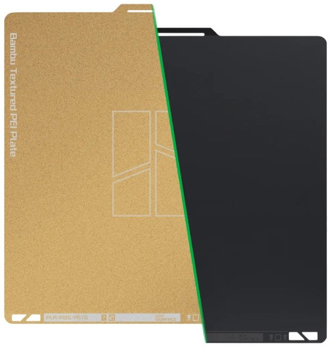 BambuLab Bambu Dual-Texture PEI - Oboustranná magnetická krycí fólie - Řada X1, P1 a A1 - Bambu Lab}